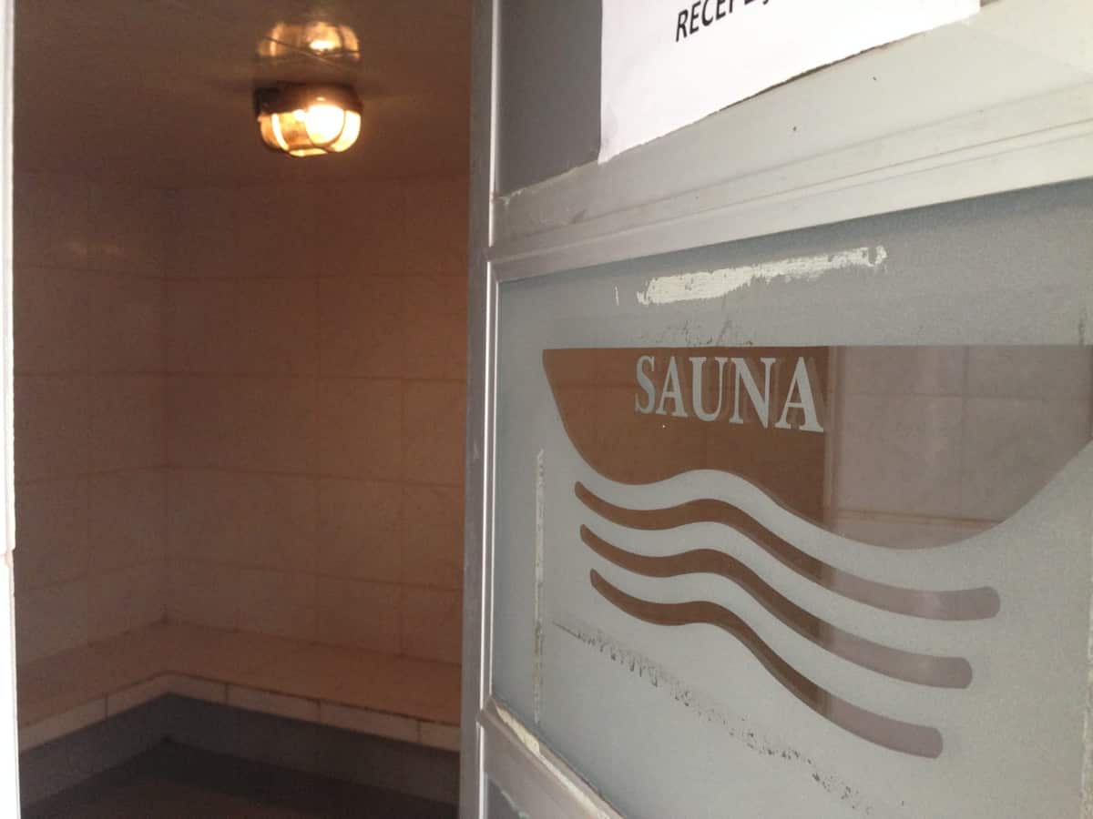 Sauna do Bella Vista Park Hotel